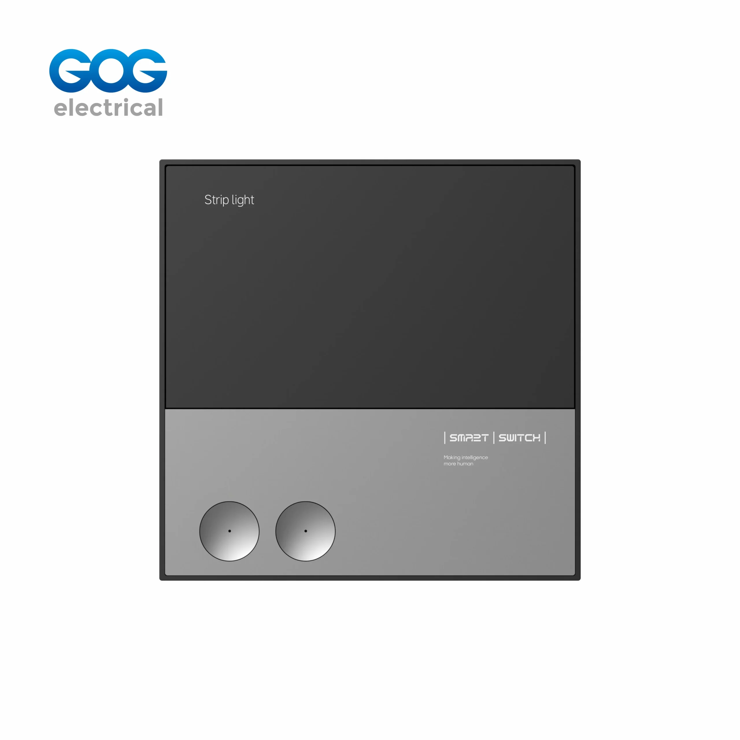 2. smart light switch b-202-smart-switch-socket-glass-metal-wall-switch-2-gang