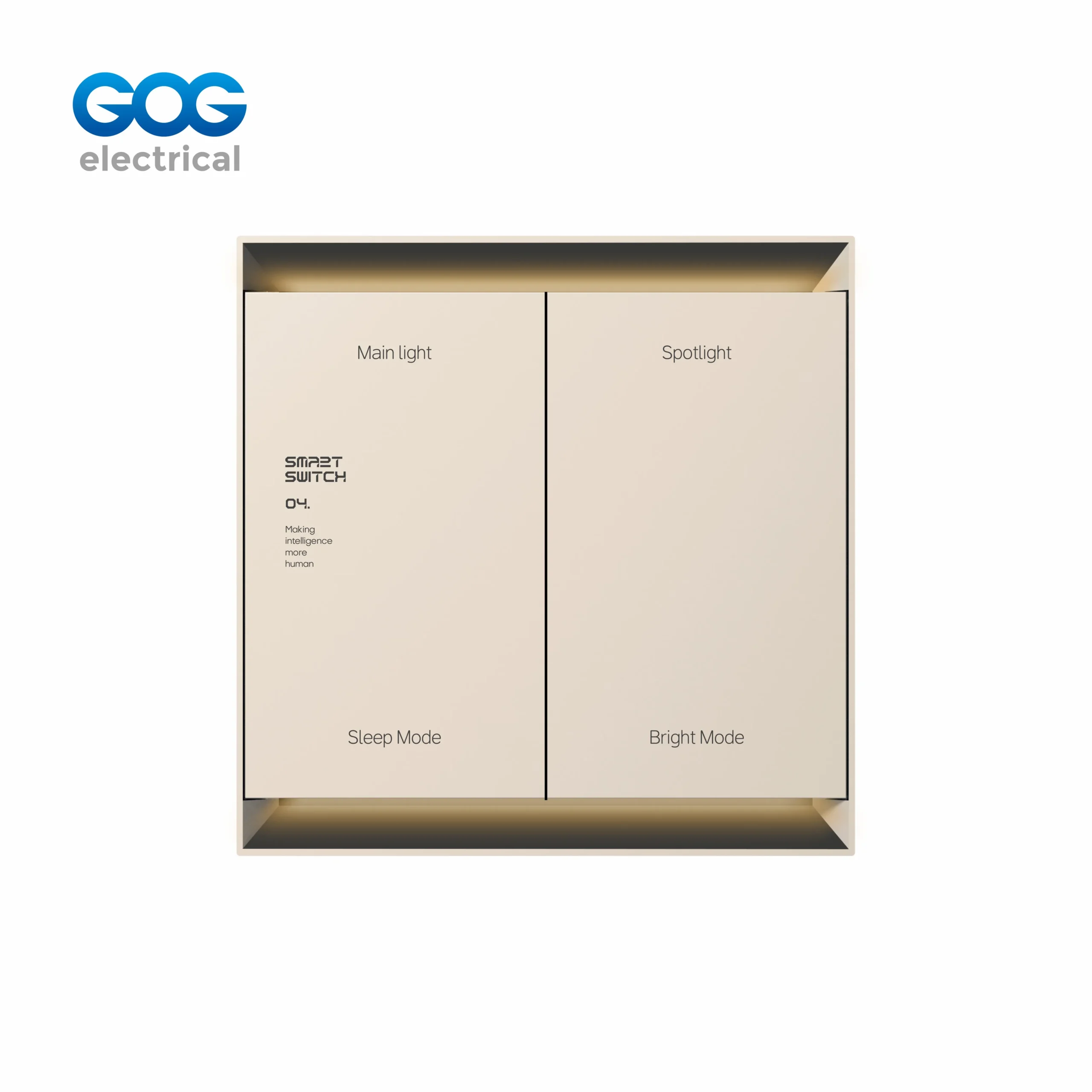202-smart-switch-socket-glass-metal-2-gang-ac85-265v C-02/C-202 2 Gang Smart Light Switch - Tuya Zigbee