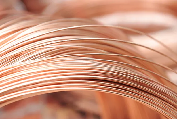 Contact raw material copper wire