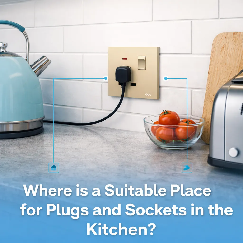 Where is a Suitable Place for Plugs and Sockets in the Kitchen?