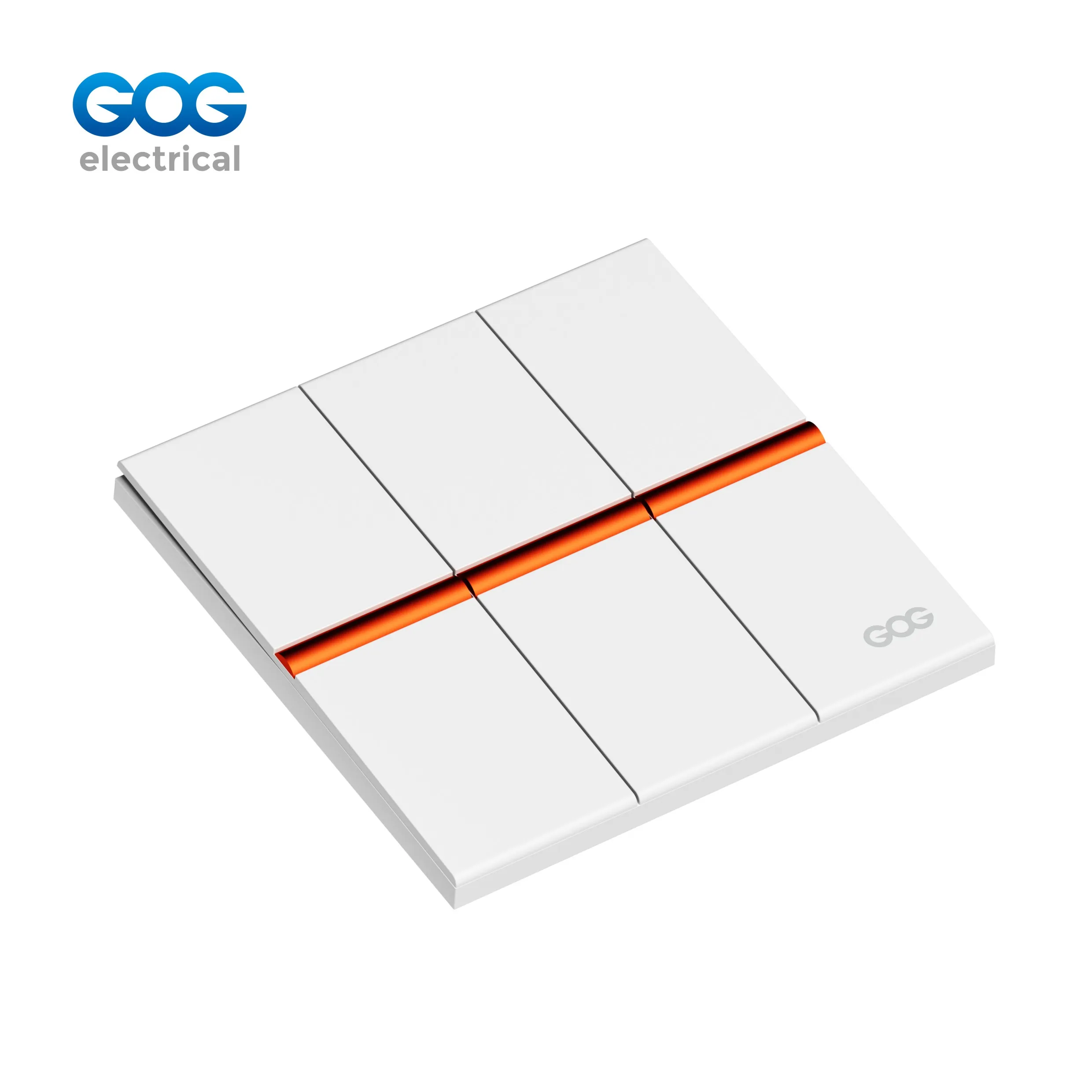 r11306-ultra-thin-skin-feel-pc-wall-switch-3-gang R11305/R11306 Ultra-Thin Skin Feel PC Wall Switch 3 Gang
