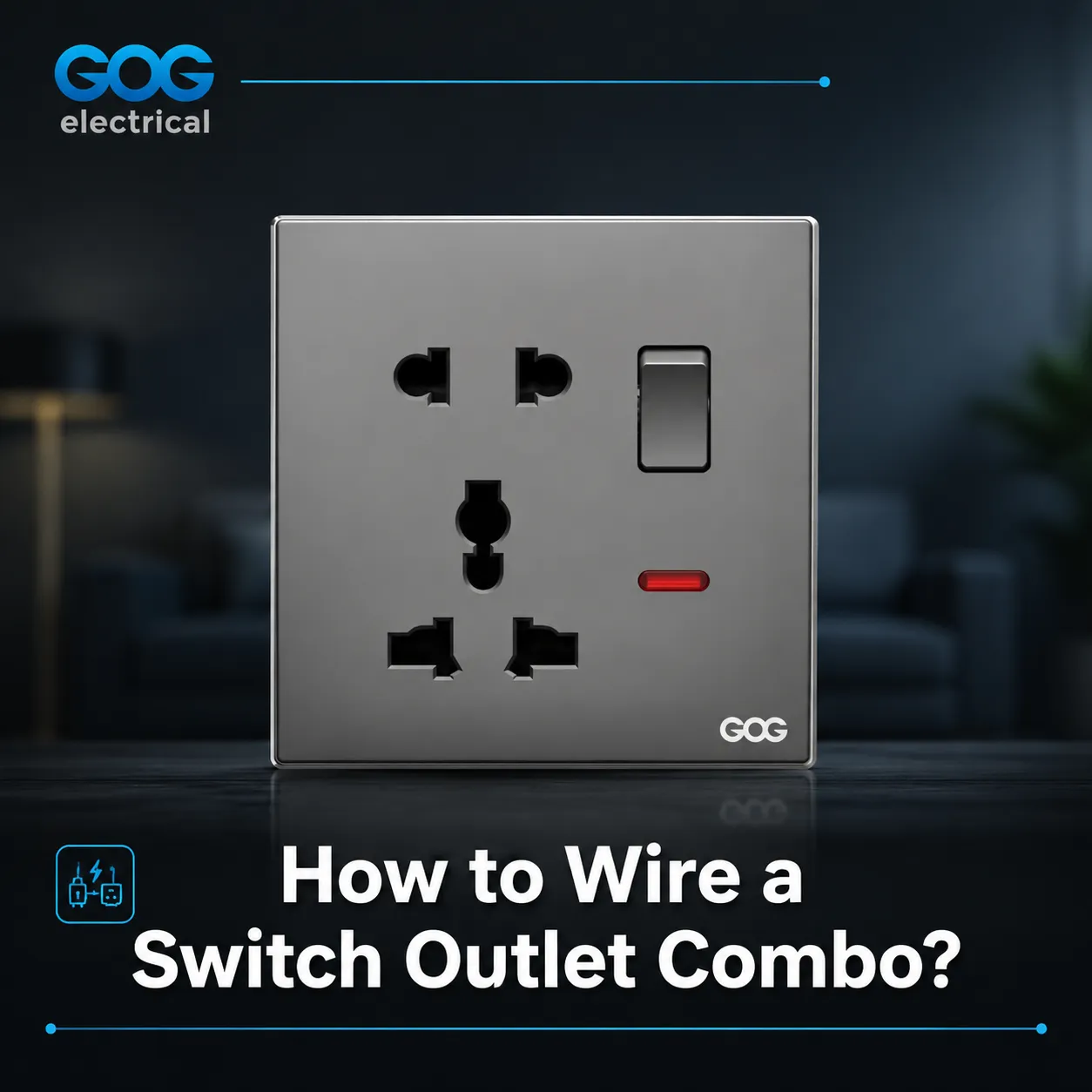 How to Wire a Switch Outlet Combo?