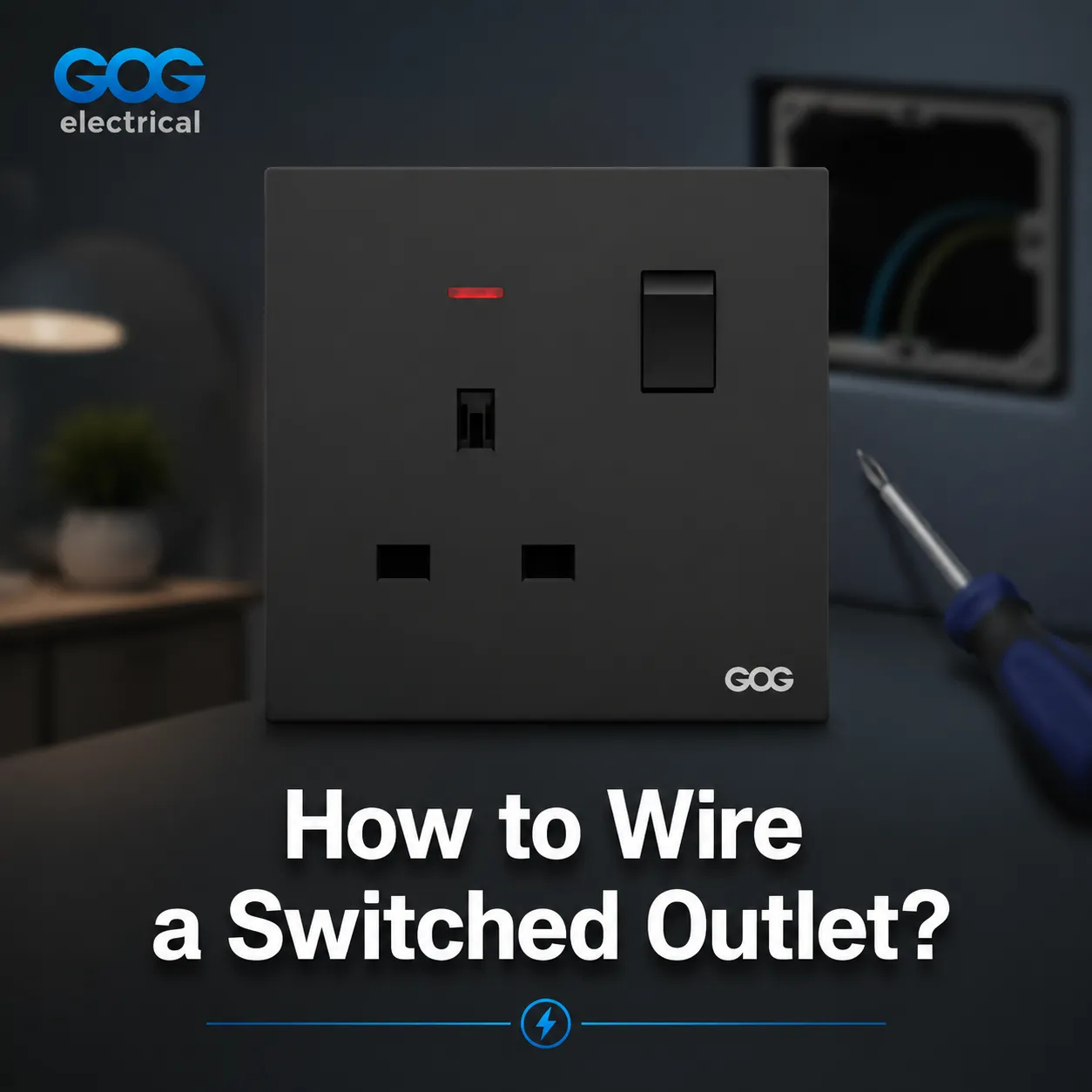 How to Wire a Switched Outlet?