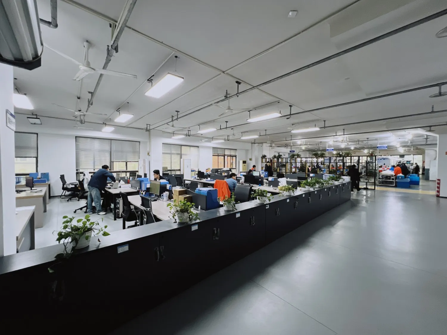 UK Switch Socket Factory Floor