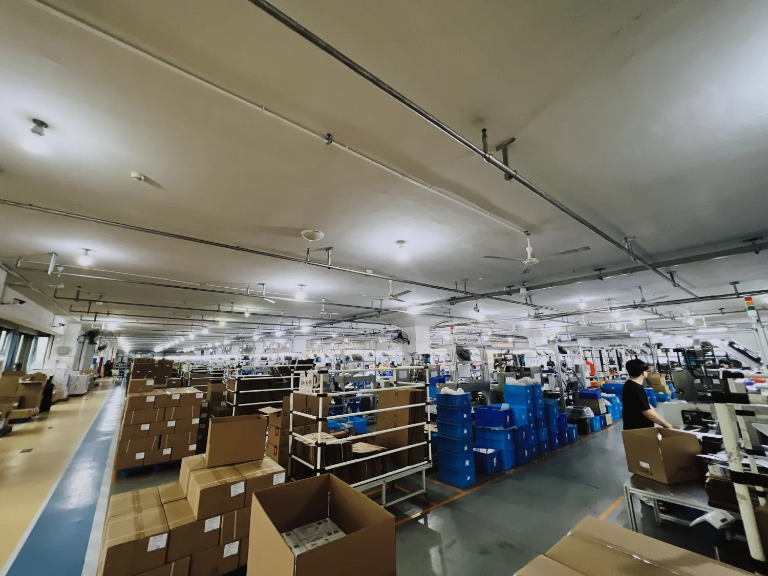 Electrical Sockets & Switches Factory Floor