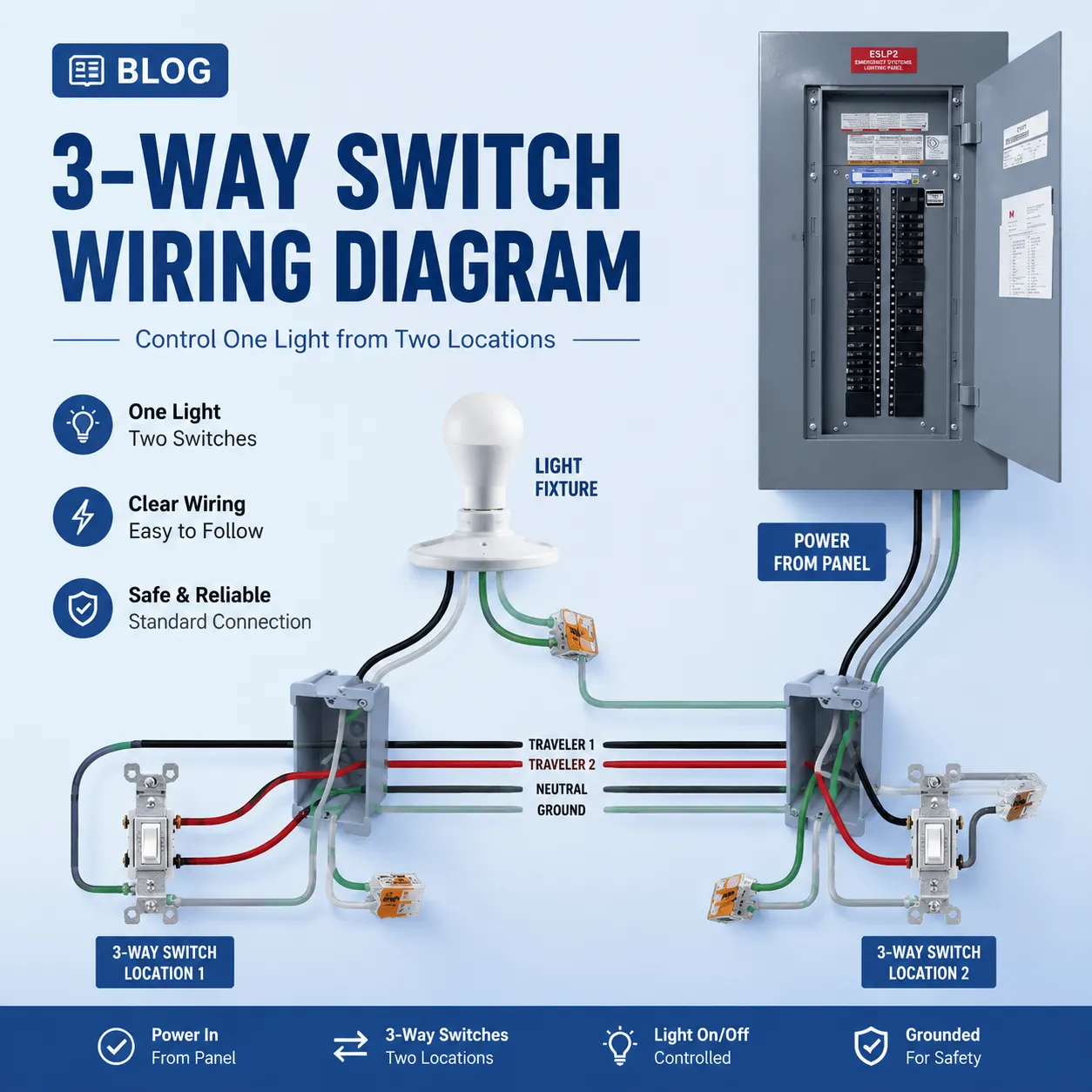 3 Way Switch Wiring Diagram