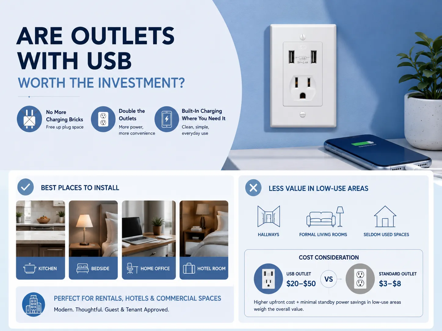 Are Outlets with USB Actually Worth the Investment