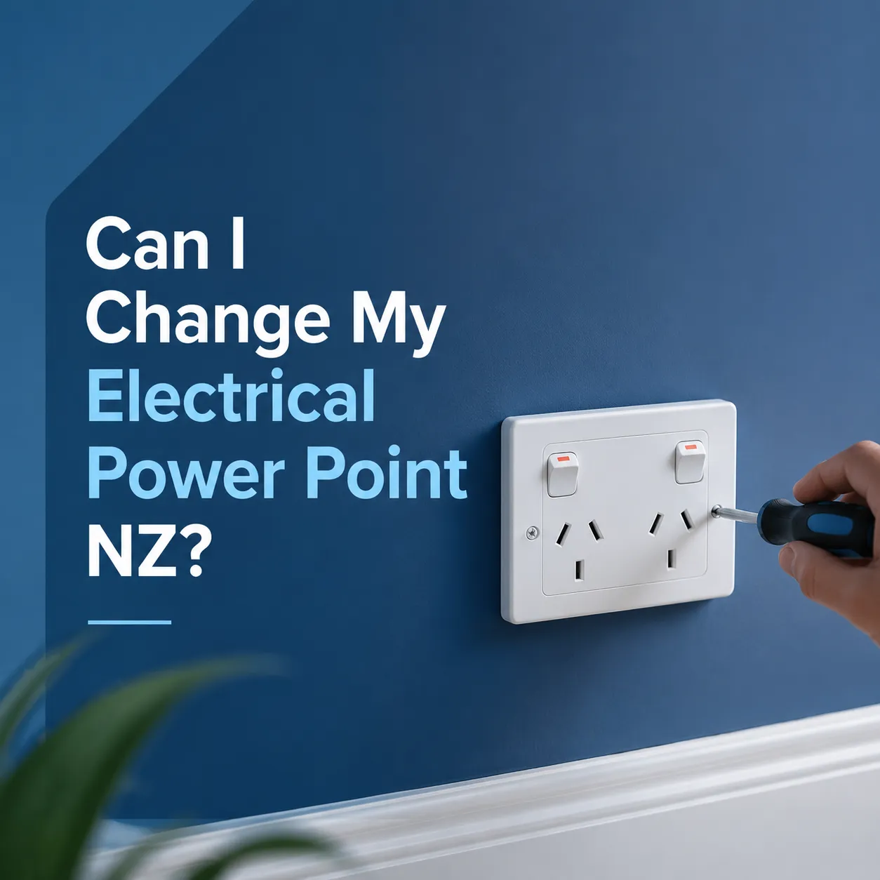 Can I Change My Electrical Power Point NZ