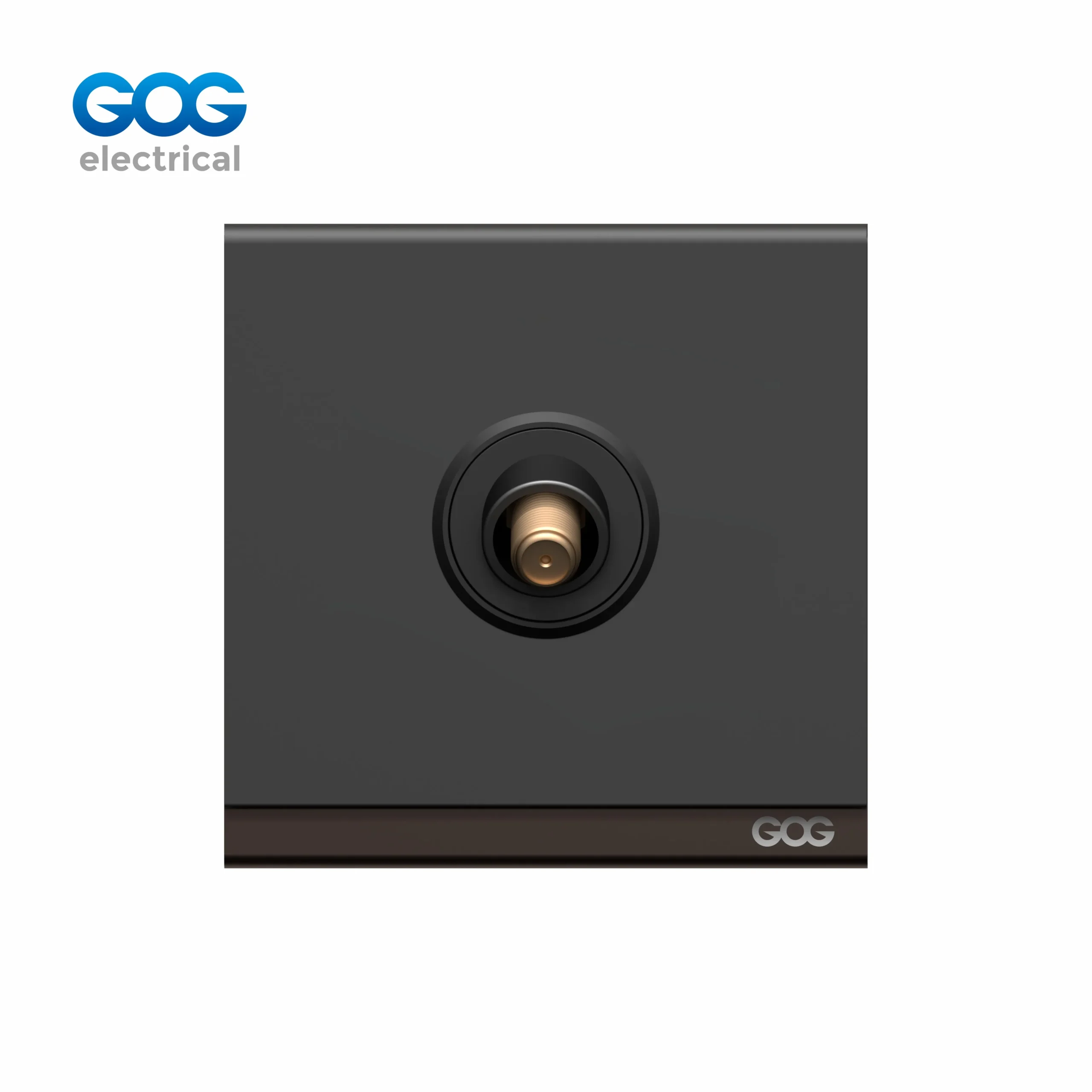 R16165 gold gray black satellite socket