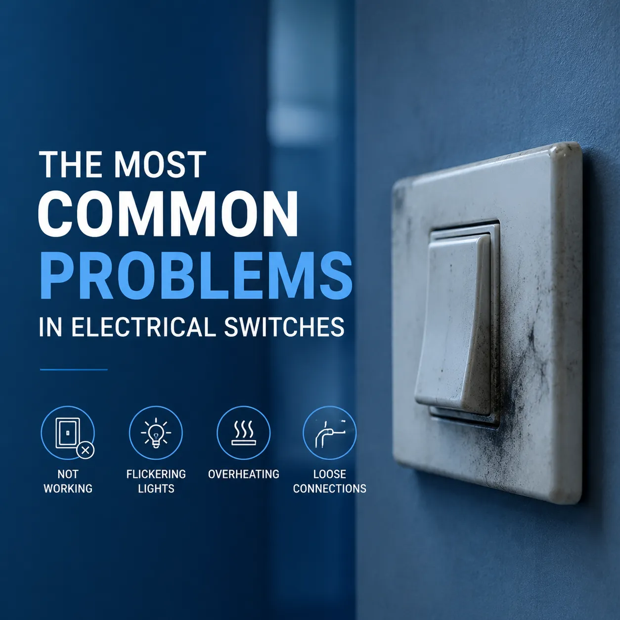 The Most Common Problems in Electrical Switches Are