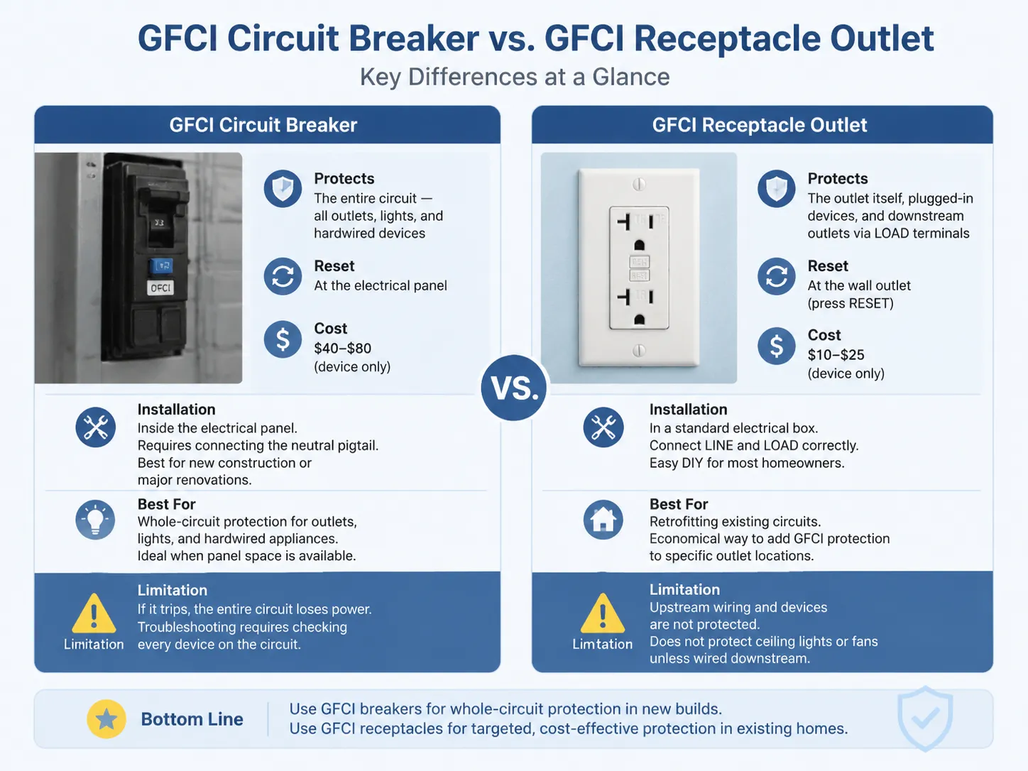 Comparing the Two Installation, Protection, Cost, and Convenience