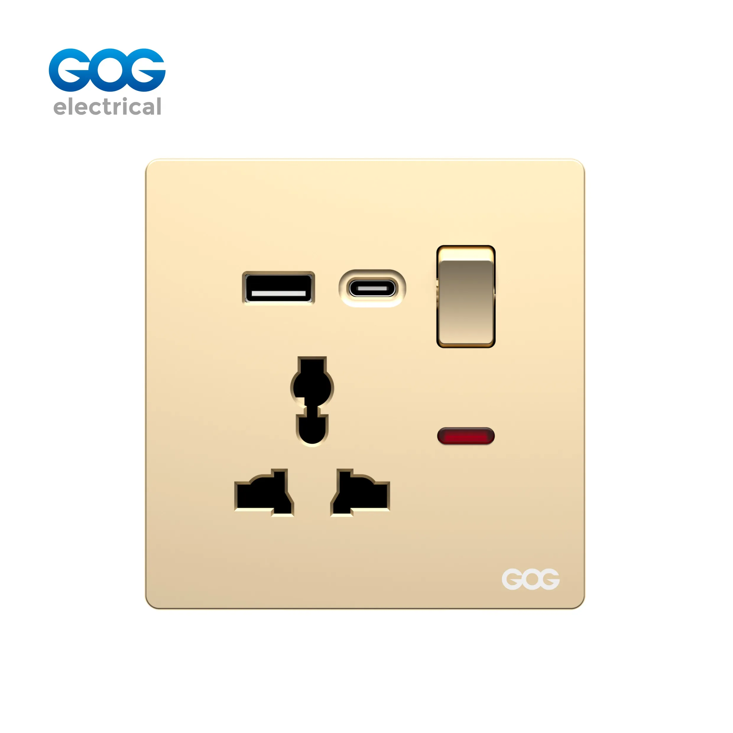 DN70 Series electrical socket with switch DN70 Series electrical socket with switch