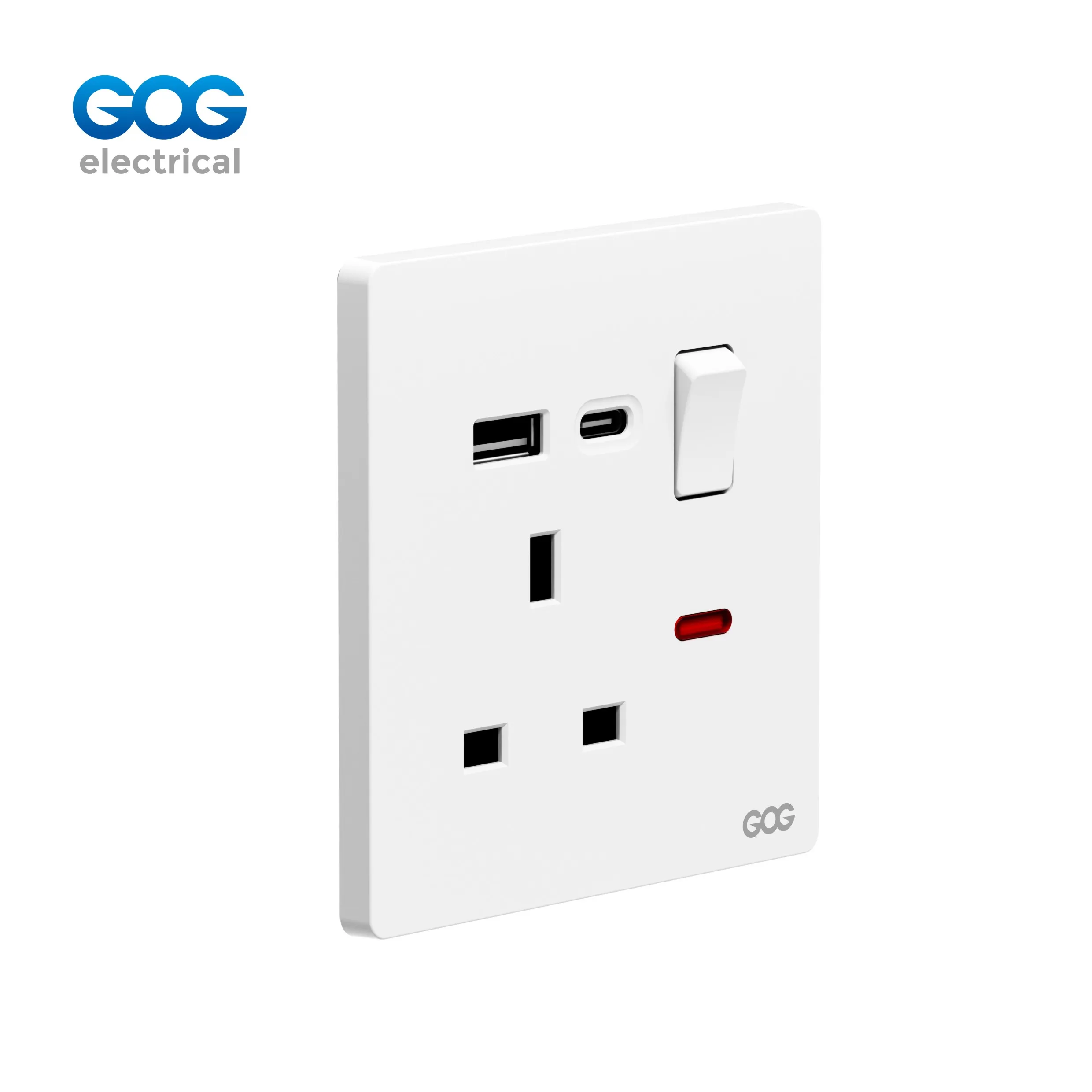DN70 Series socket with switch DN70 Series socket with switch