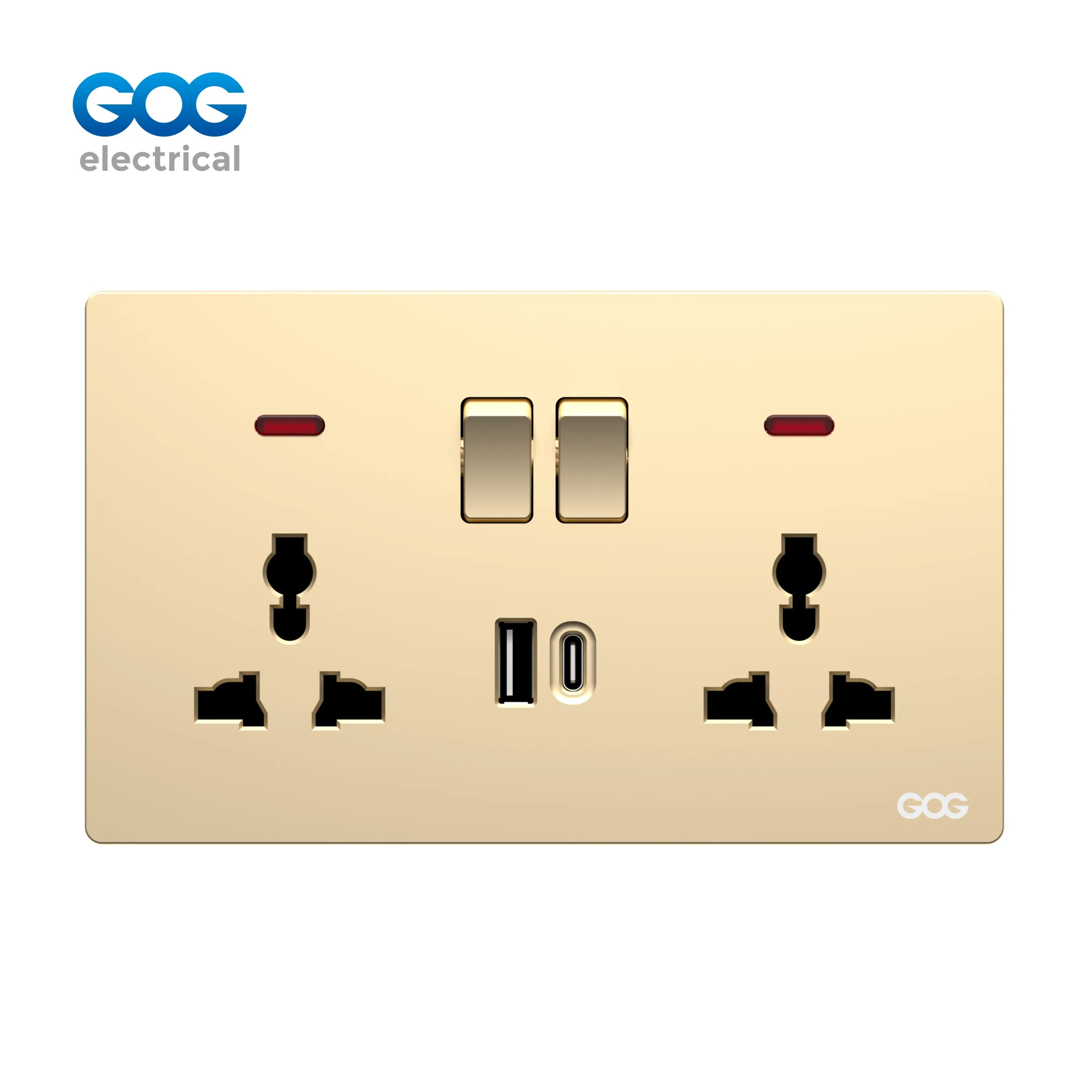 DN70588C double MF USB socket