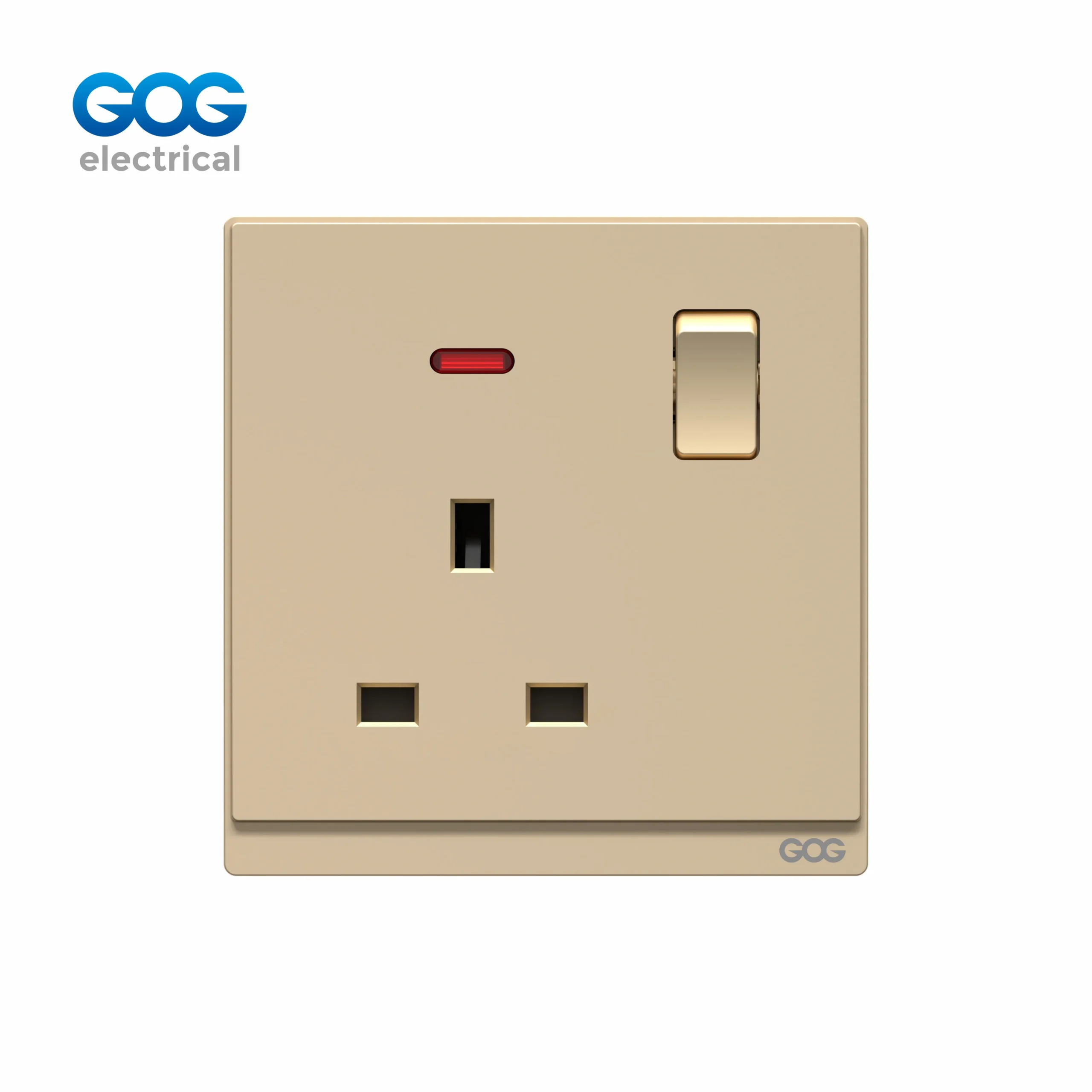 DN71405 DN71 Series British Standard 13A Switched Socket Baby Skin Printing