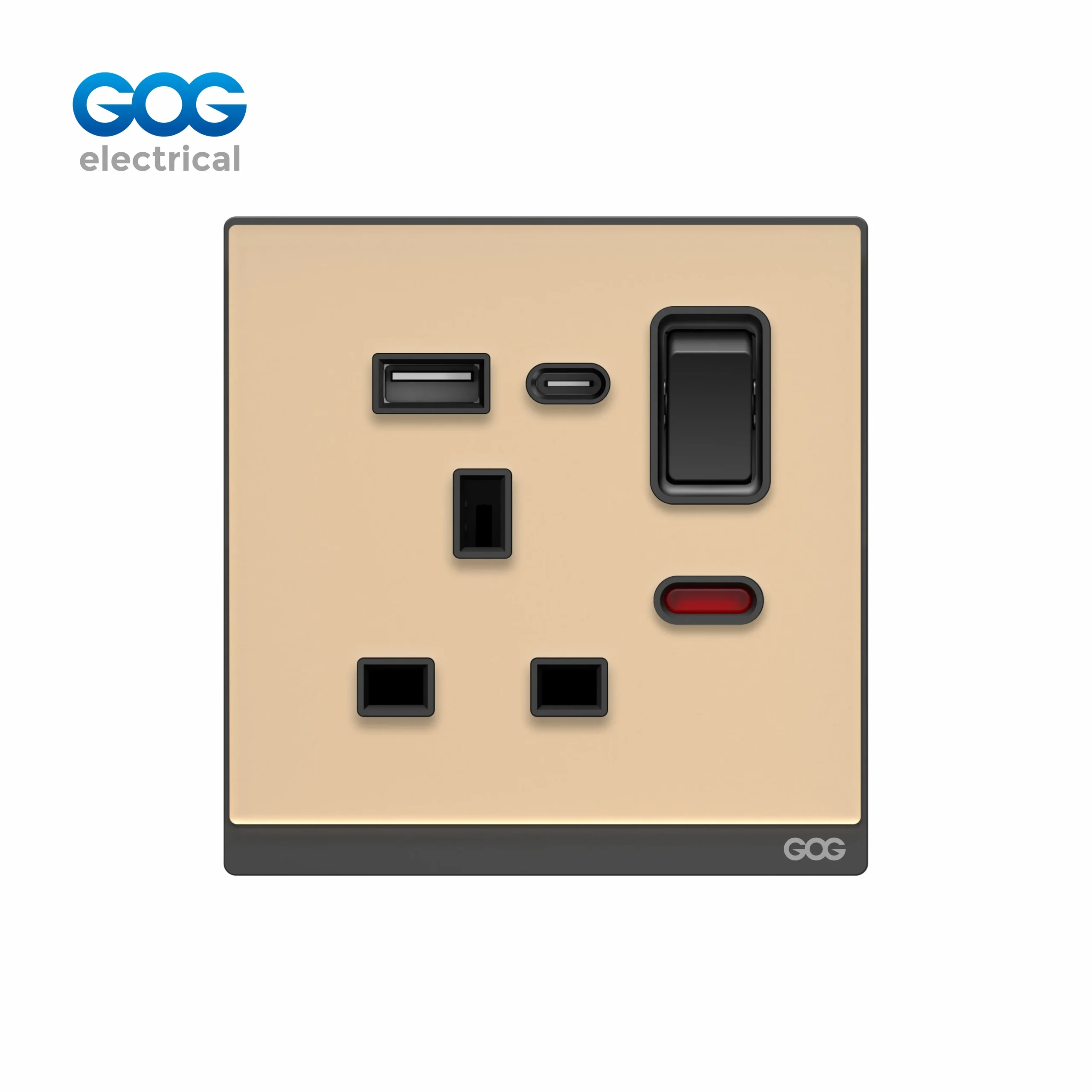 DN71489C glass socket with USB type C