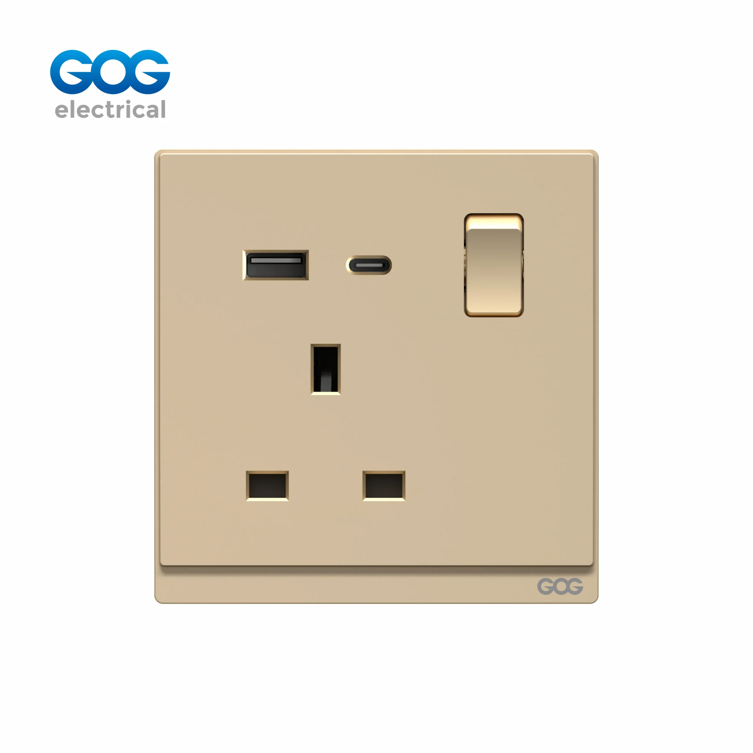 مقبس DN71489C مع USB من نوع C