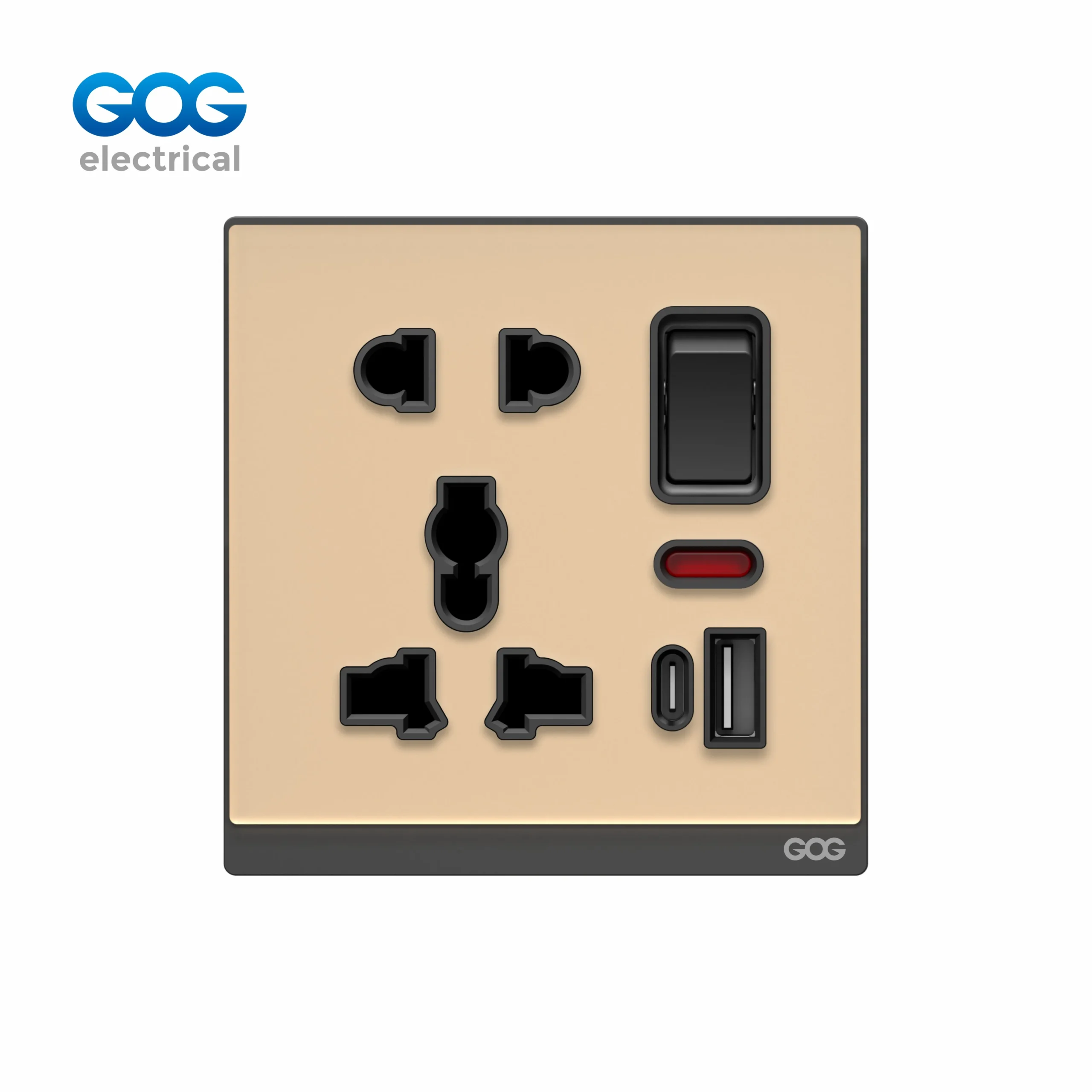 DN71497C glass 5 pin socket