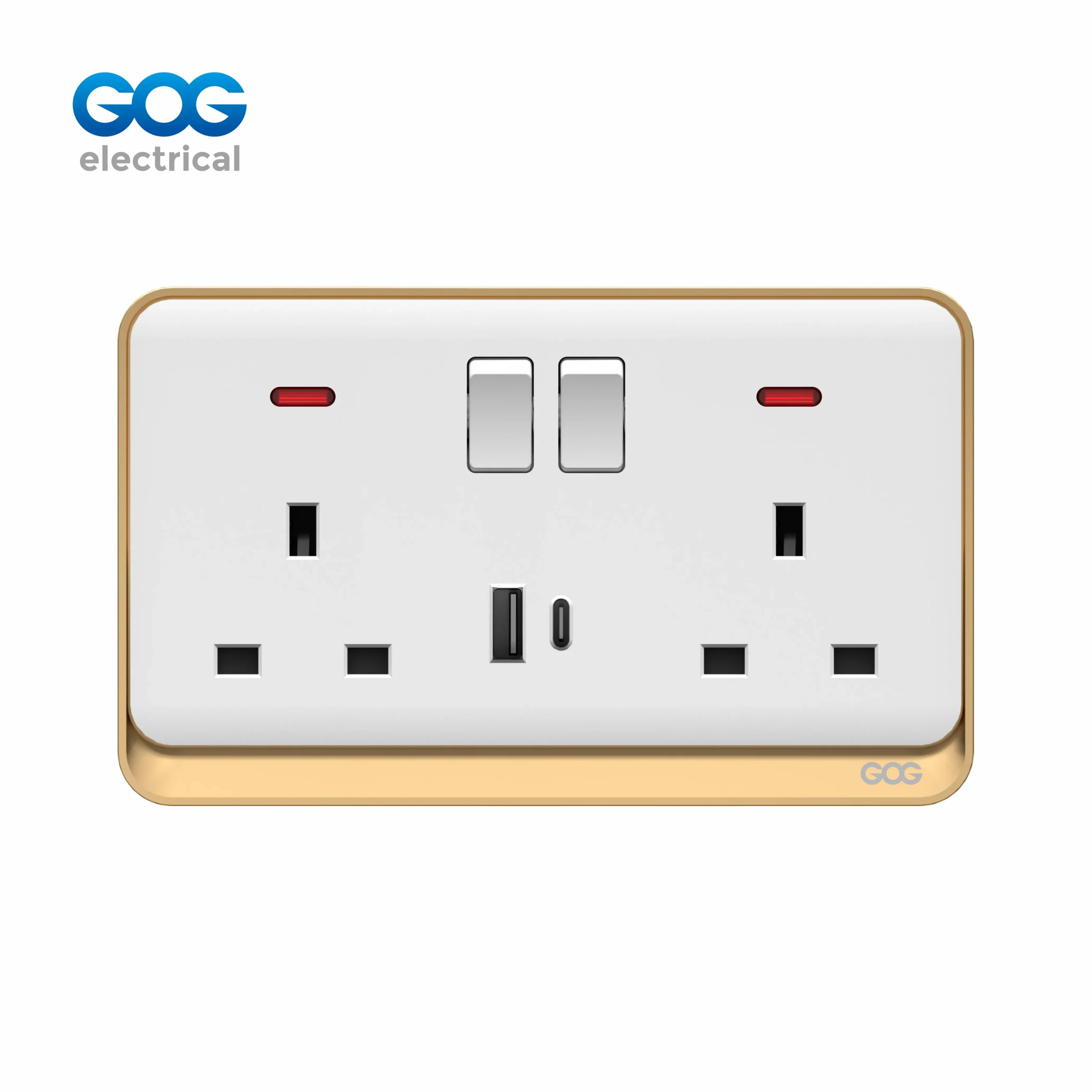 DN72492C double UK USB socket