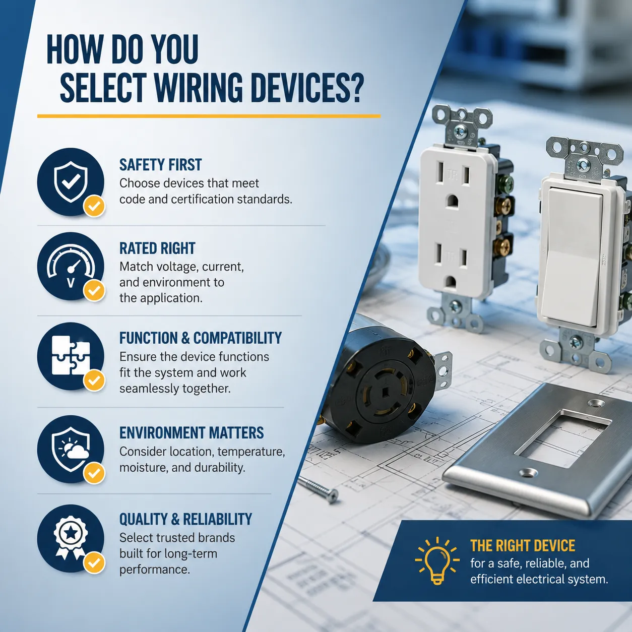 How Do You Select Wiring Devices