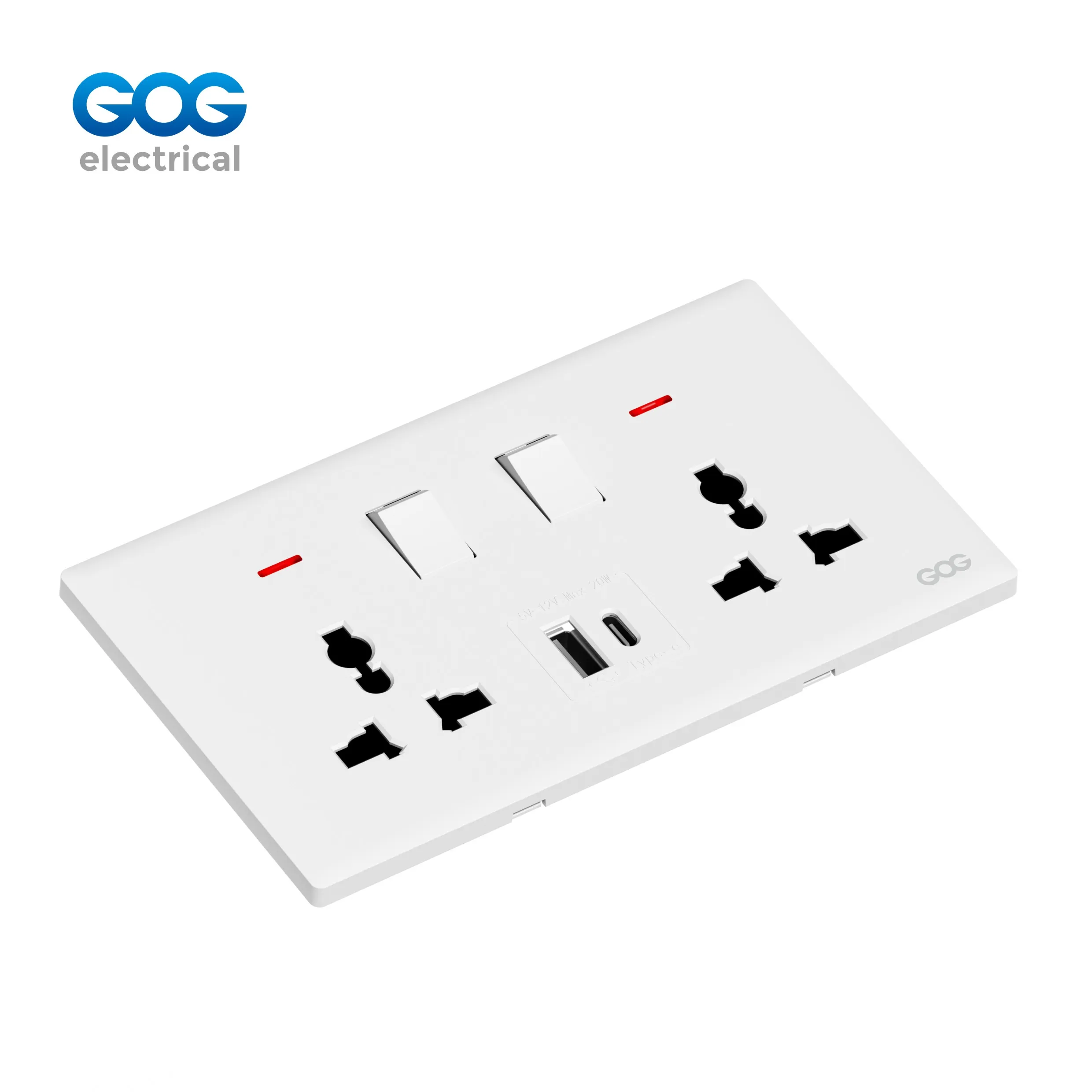 R12492C British standard USB socket