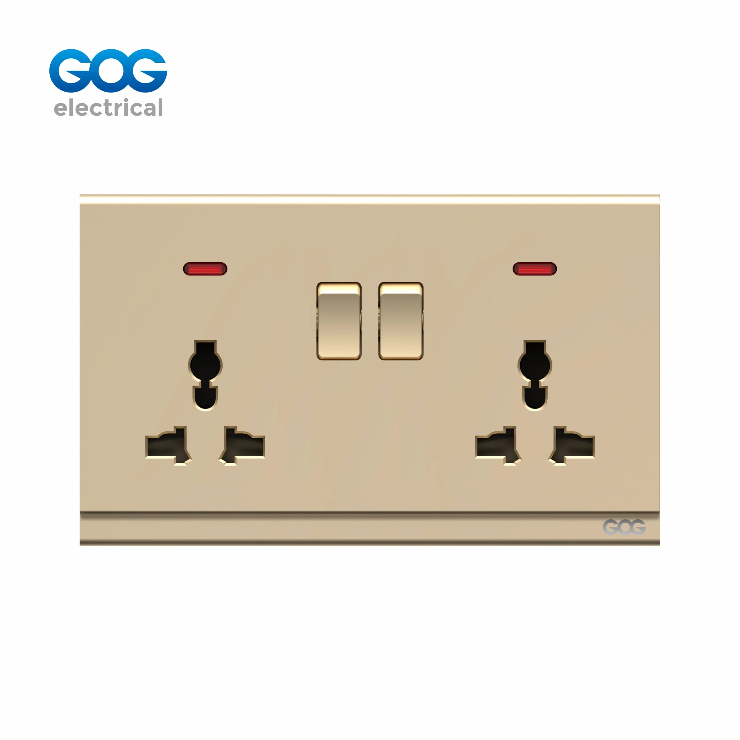 R16408M phosphor copper double socket