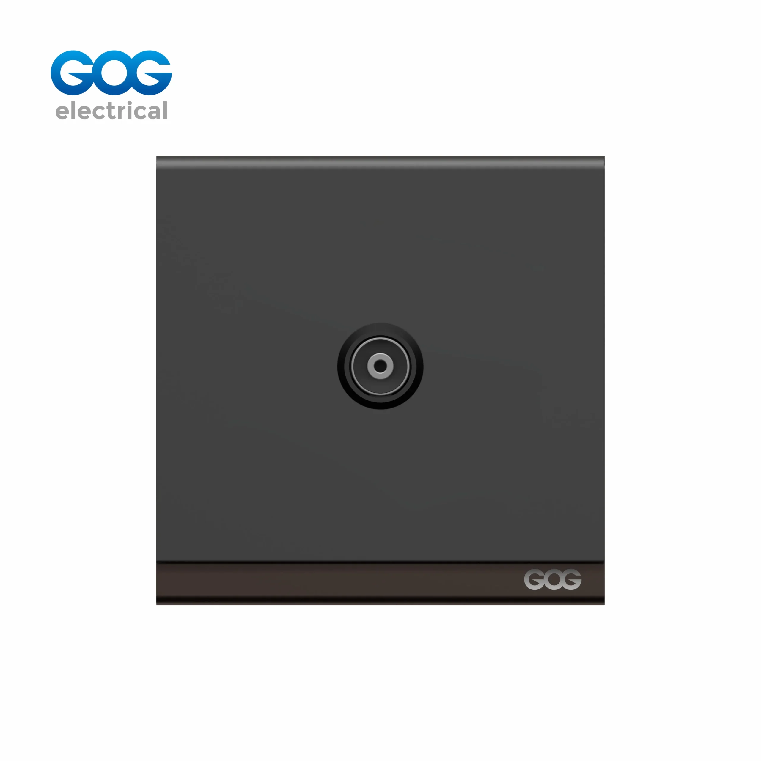 R16432 gold gray black TV socket