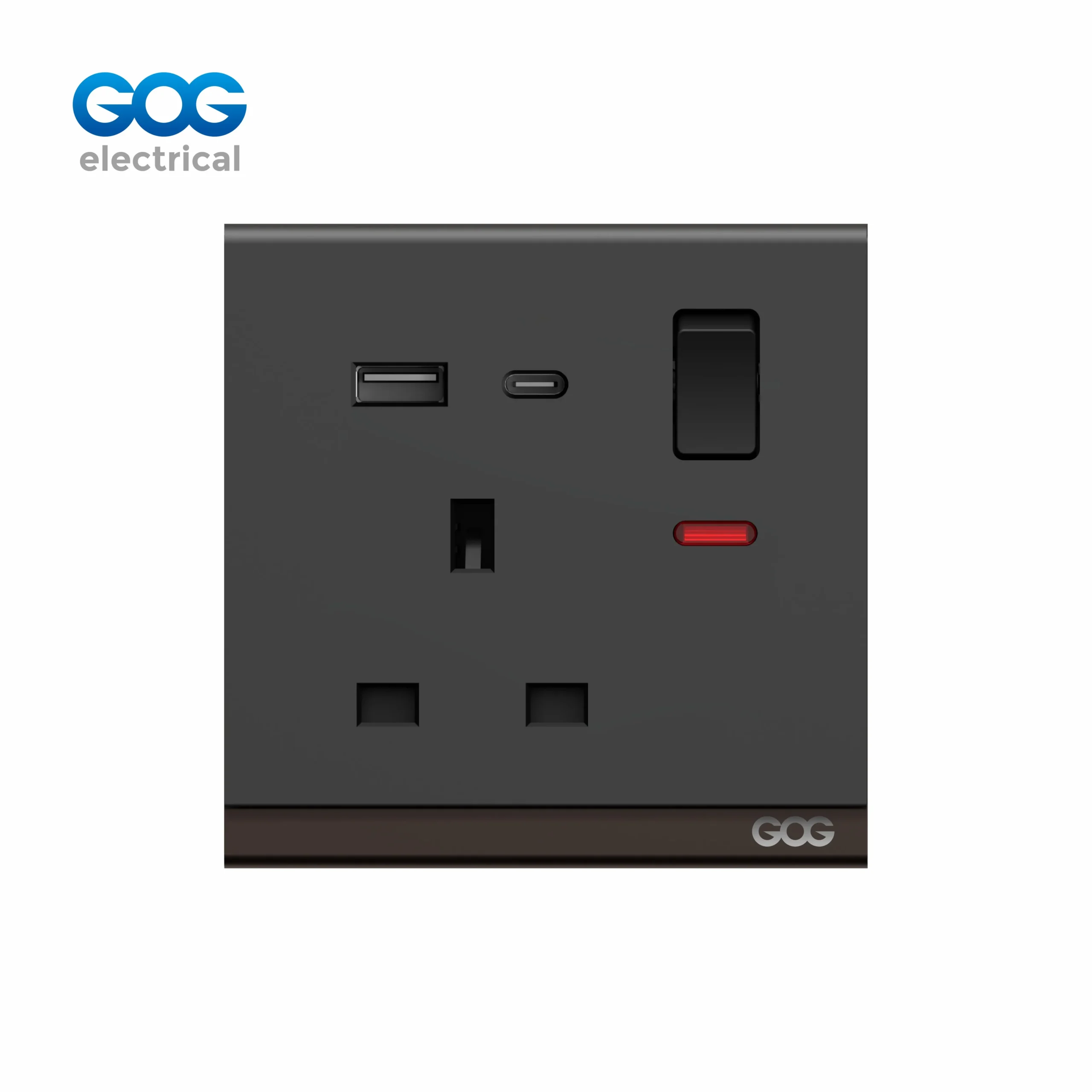 R16491C gold gray black USB socket