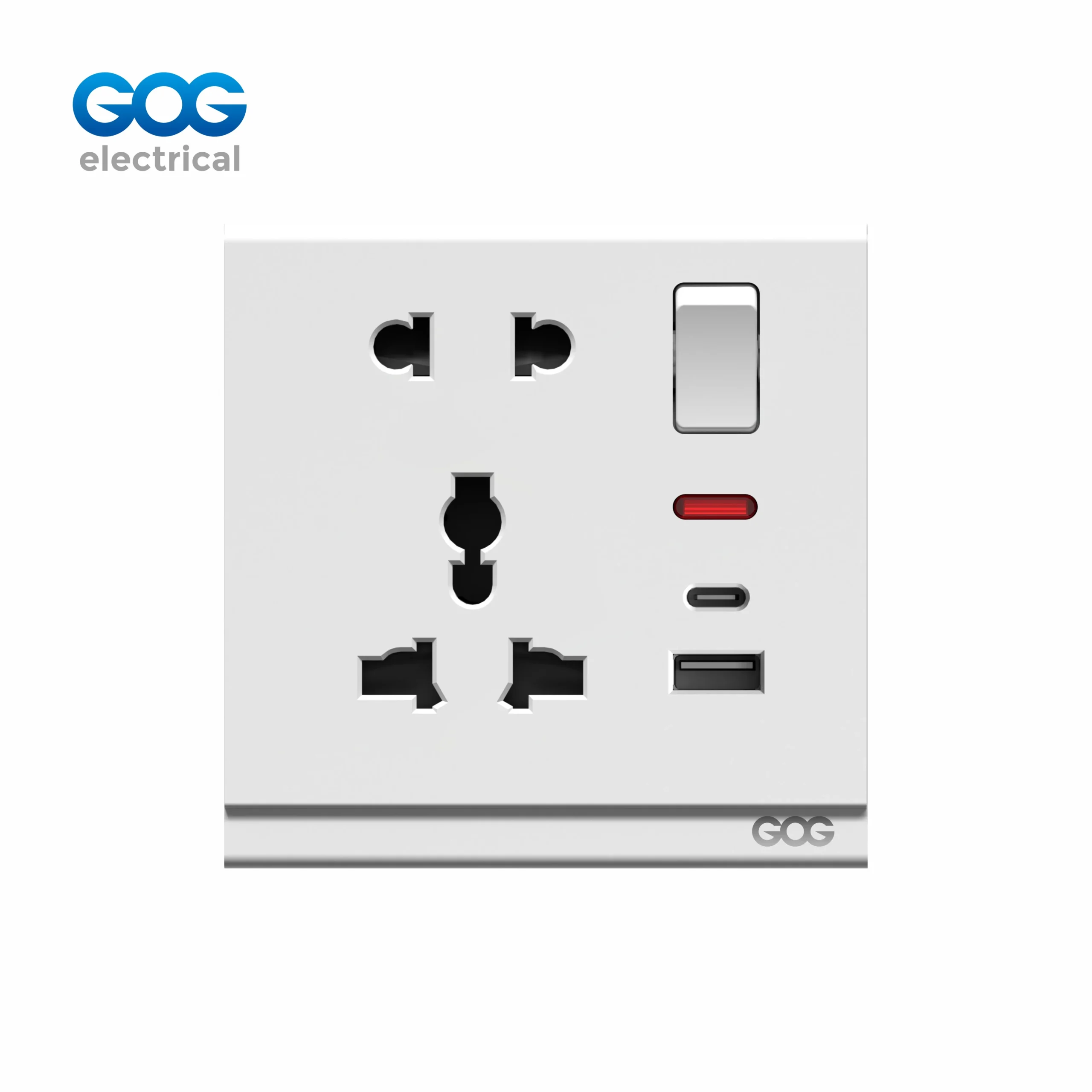 مقبس محول 5 دبابيس مع USB R16497C