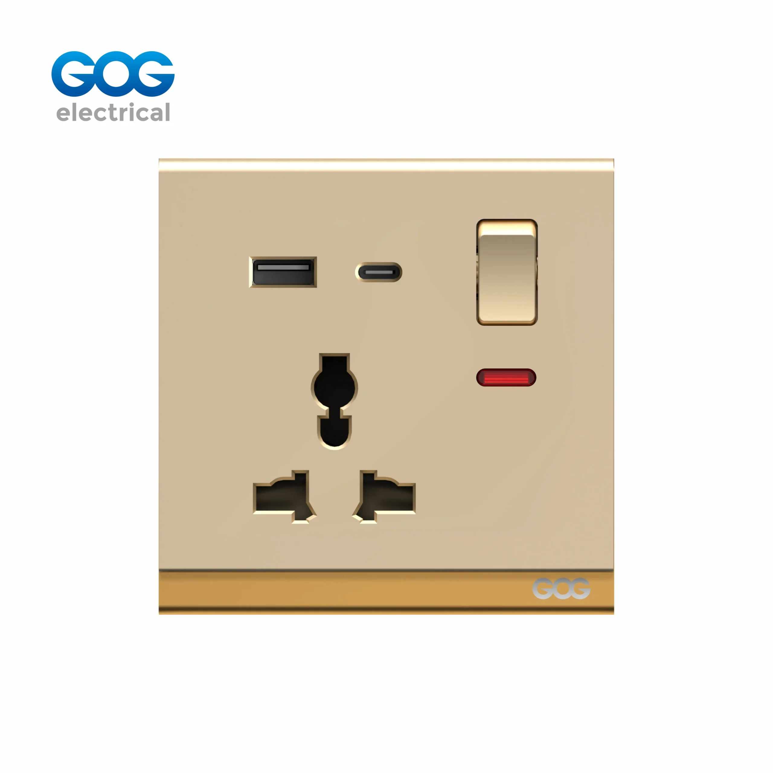 R16587C dual USB switched socket R16587C dual USB switched socket
