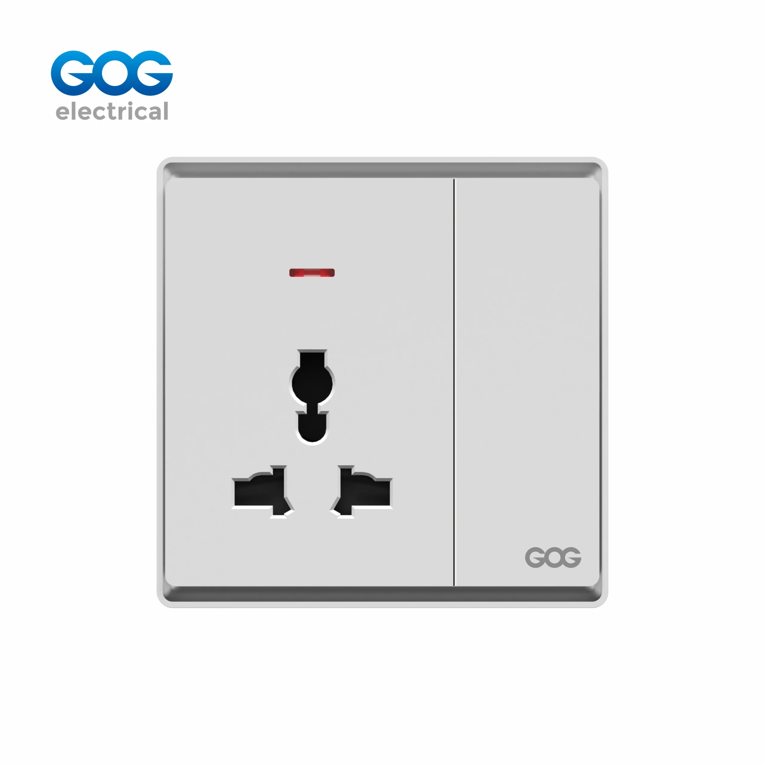 R30 Series 13A Big Button Switched Socket with Neon R30 Series 13A Big Button Switched Socket with Neon