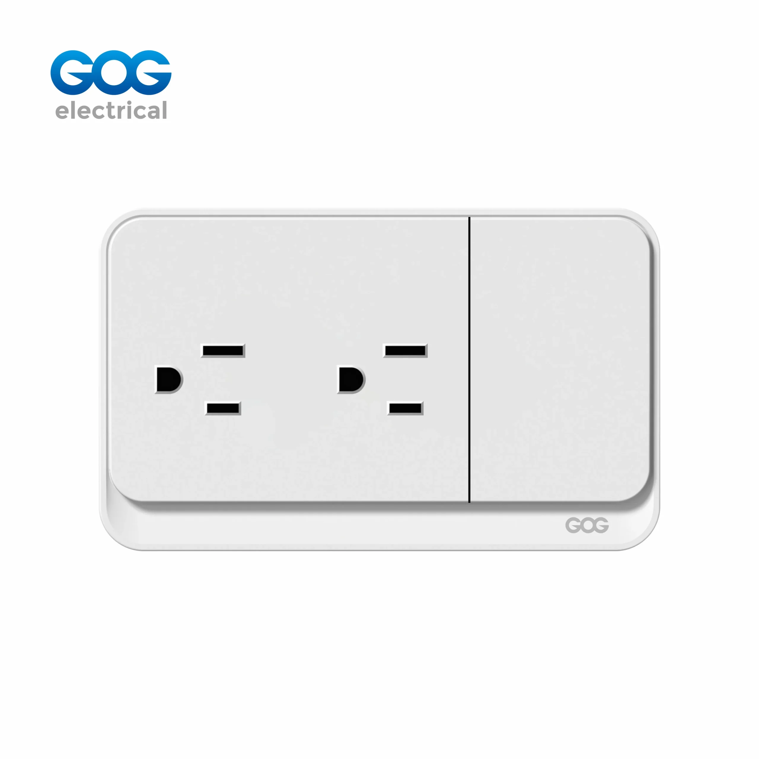 T-C Series Switched Socket with Duplex 3P Socket