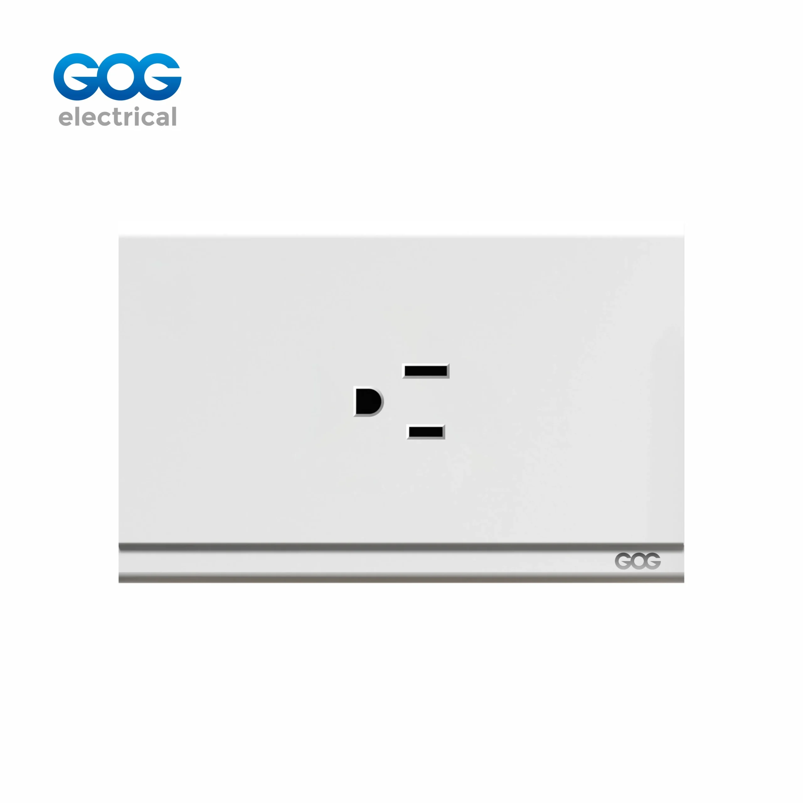 T-D Series M35 15A Chroming 3P Wall Socket