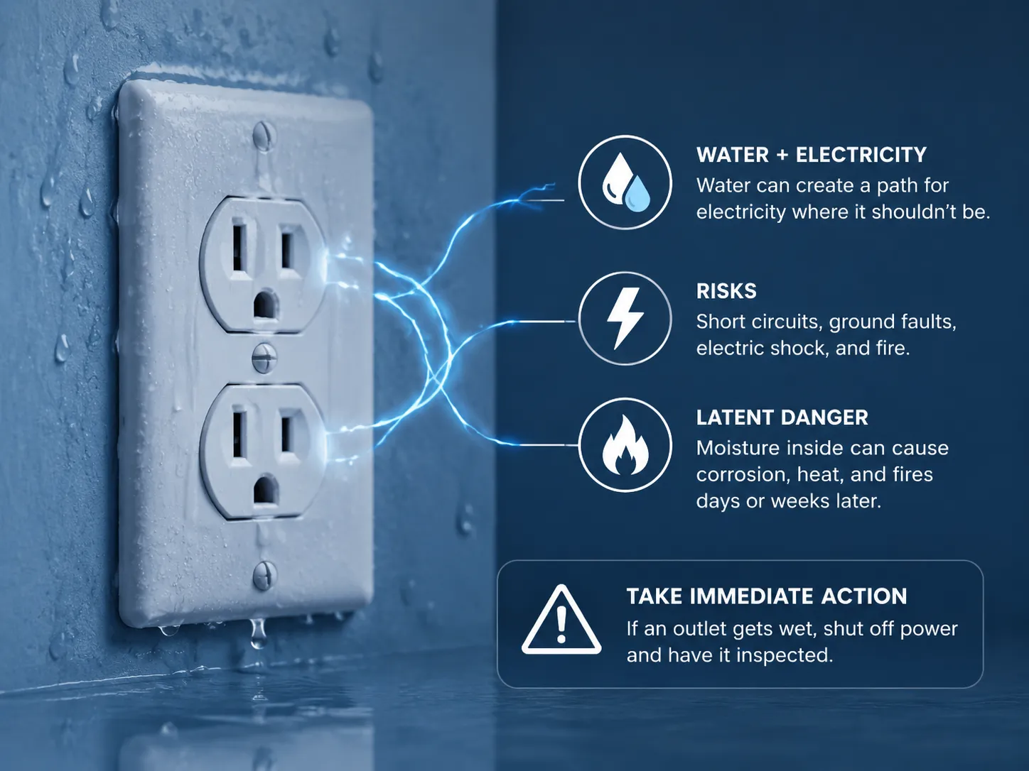 What Happens When Water Enters an Outlet