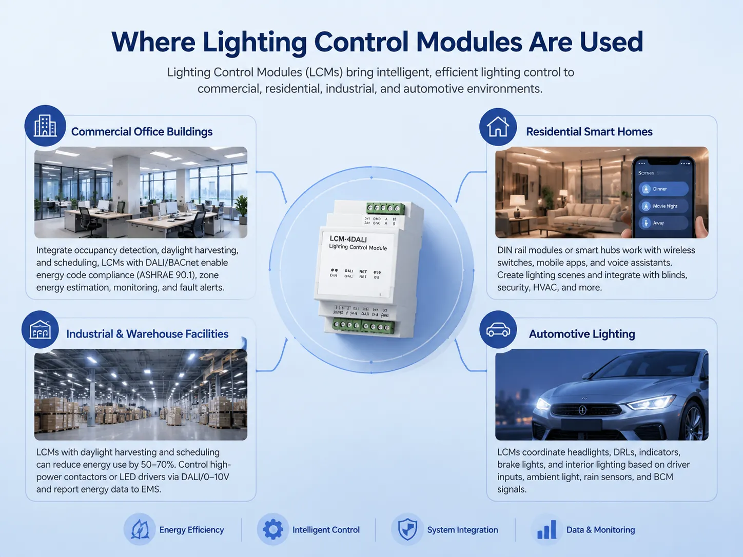 Where Lighting Control Modules Are Used