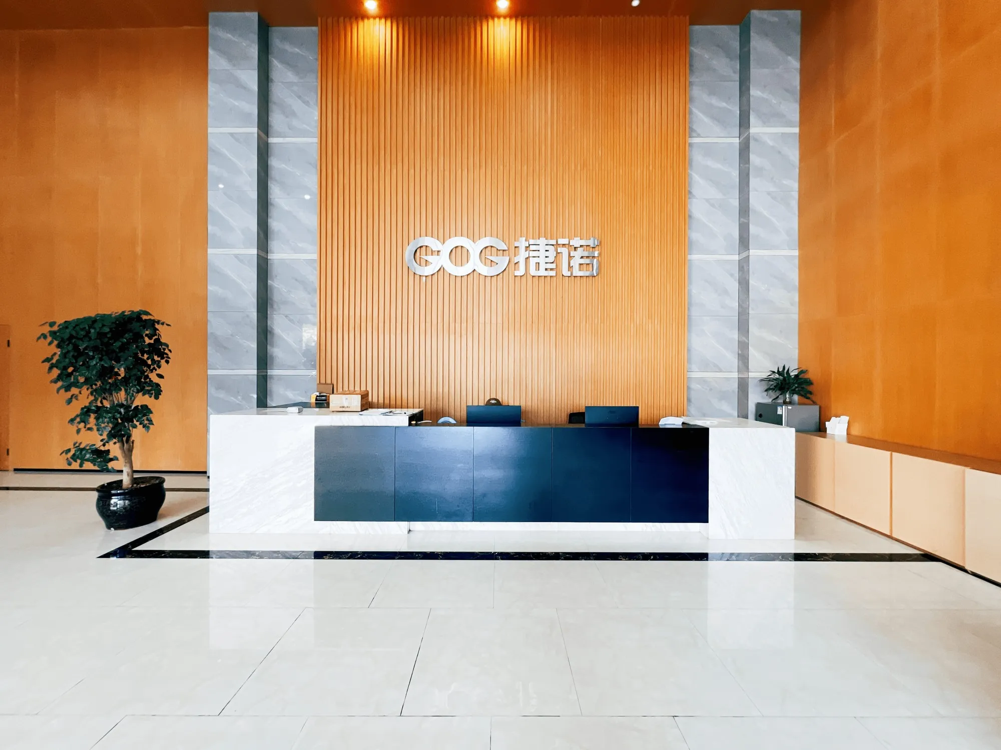 Escritório e showroom da GOG Electric em Wenzhou, China