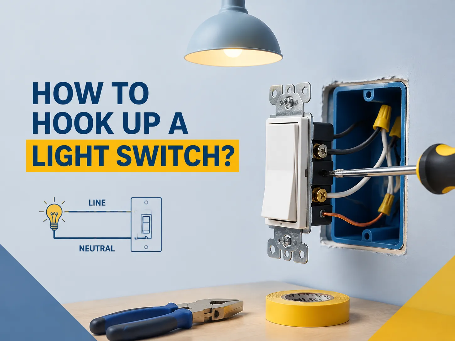 Cómo Conectar un Interruptor de Luz