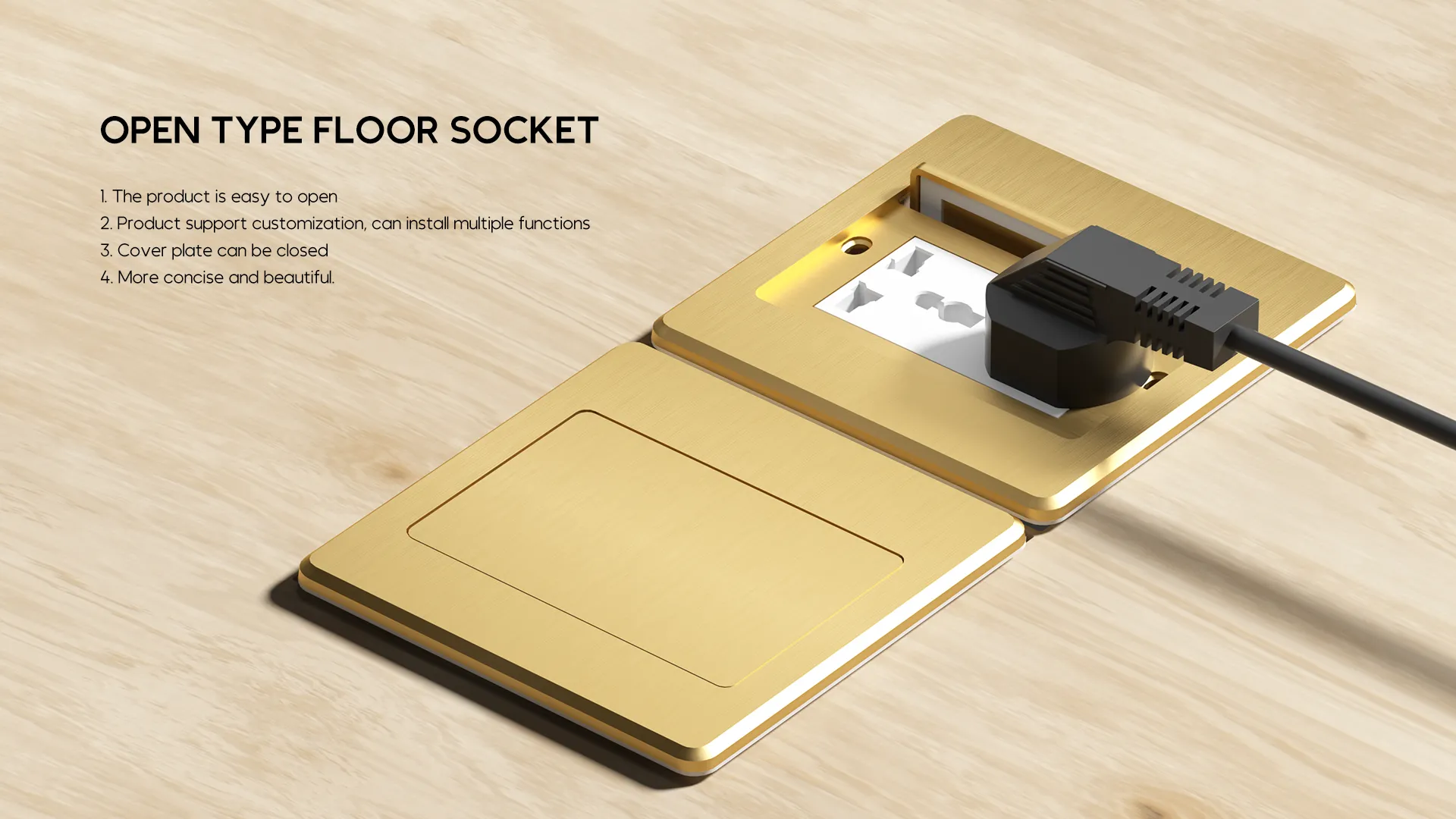 A70 pop up floor socket OEM colour configuration