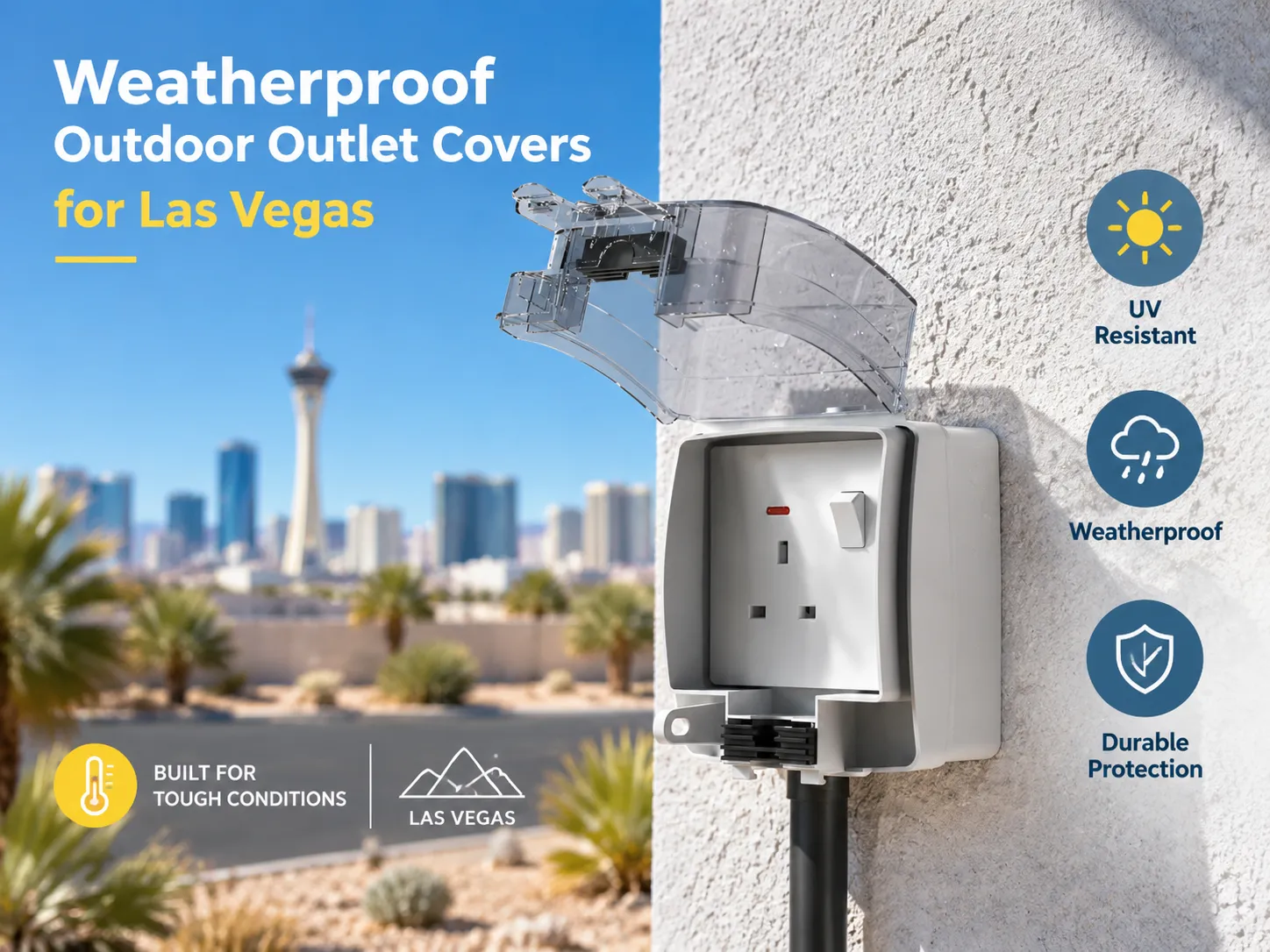 Weatherproof Outdoor Outlet Covers for Las Vegas