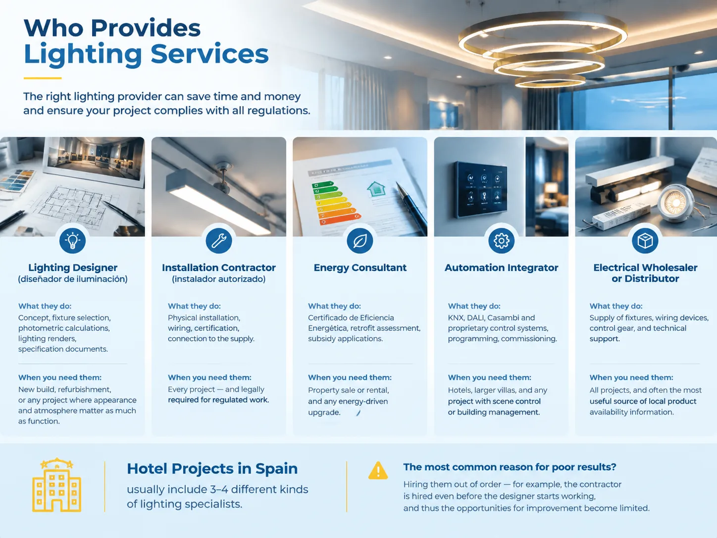 Who Provides Lighting Services