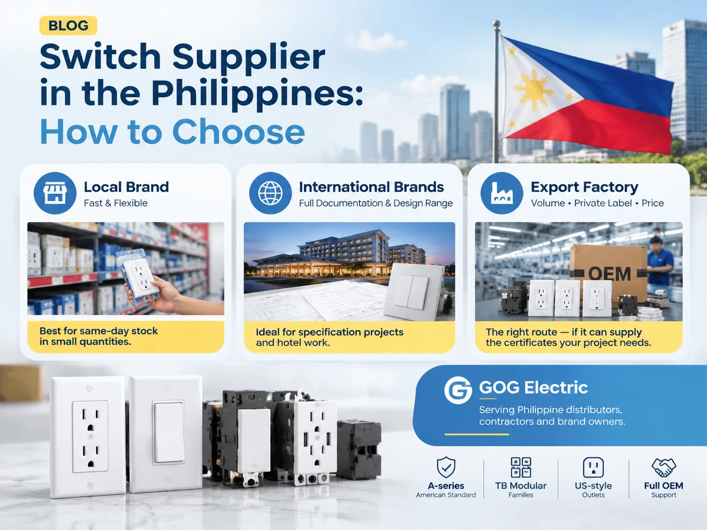 Switch Supplier in the Philippines: How to Choose