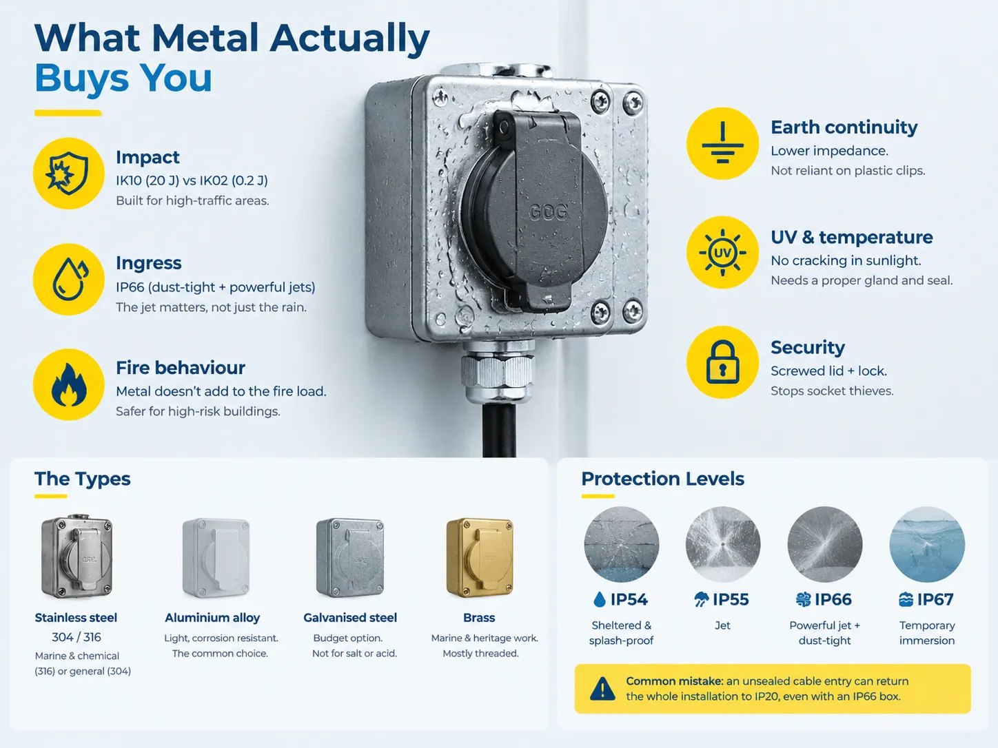 What the metal actually buys you